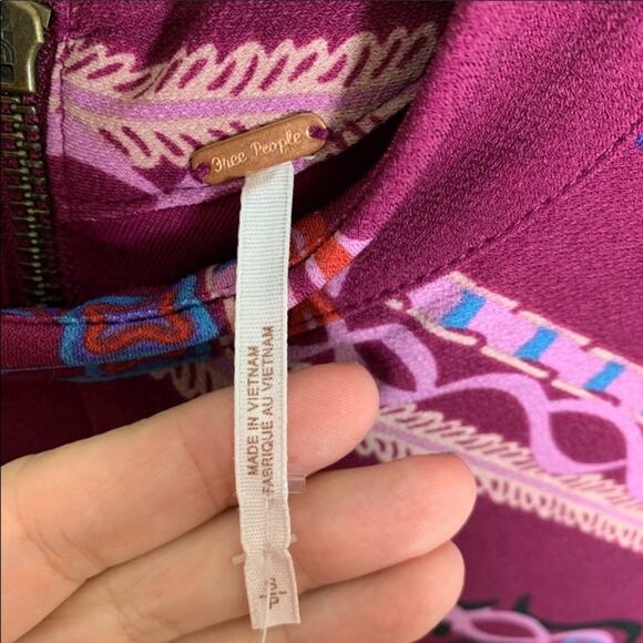 Free People Fuchsia Stella Mini Dress - Picture 3 of 8